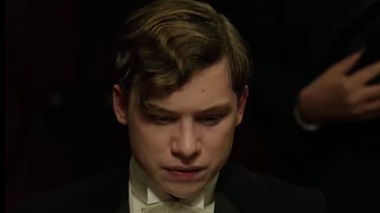 Finn Cole formal 1920s tux