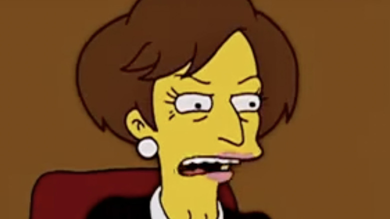 Judge Constance Harm in The Simpsons