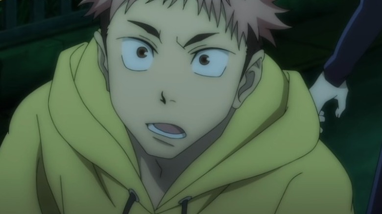 Yuji looking concerned