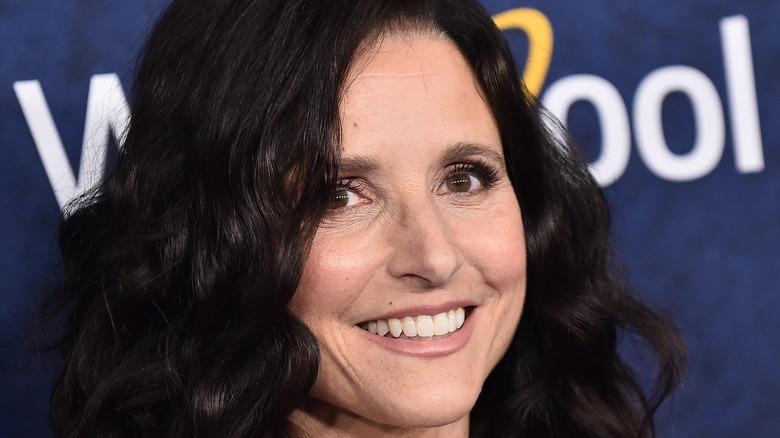 Julia Louis-Dreyfus smiles