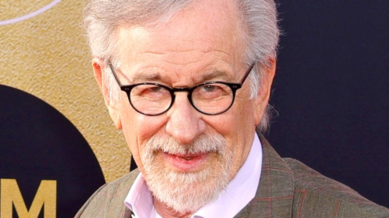 Steven Spielberg smiling