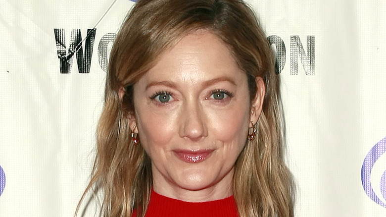 Judy Greer smiling