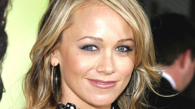 Christine Taylor smiling