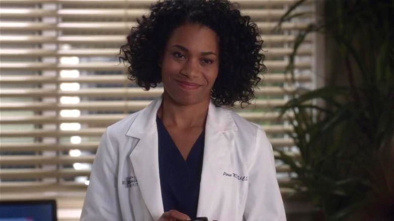 Dr. Pierce smirking 