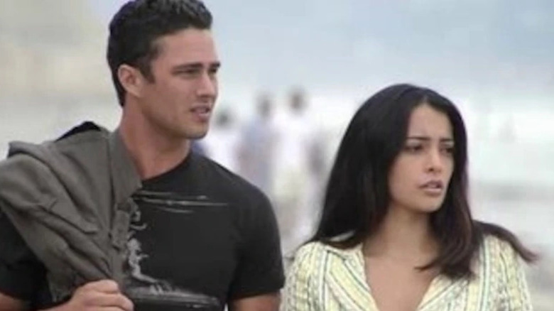 Luke Gianni and Michelle Miller beach