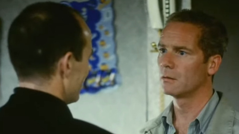 Peter Mullan looking shocked