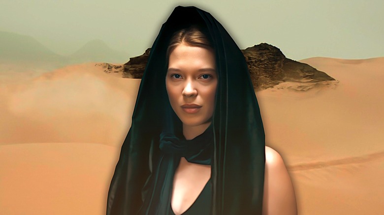 Lady Margot Fenring desert background