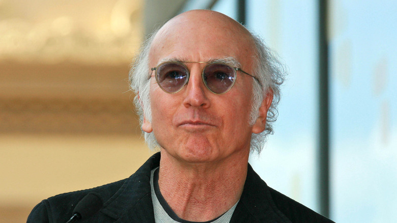 Larry David speaking