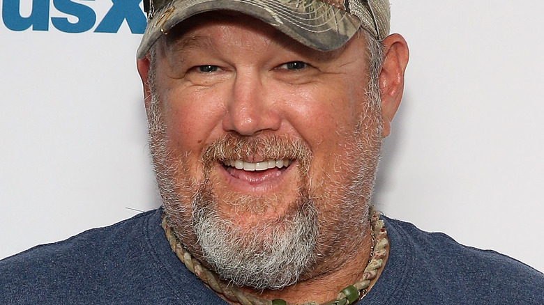 Larry the Cable Guy smiling