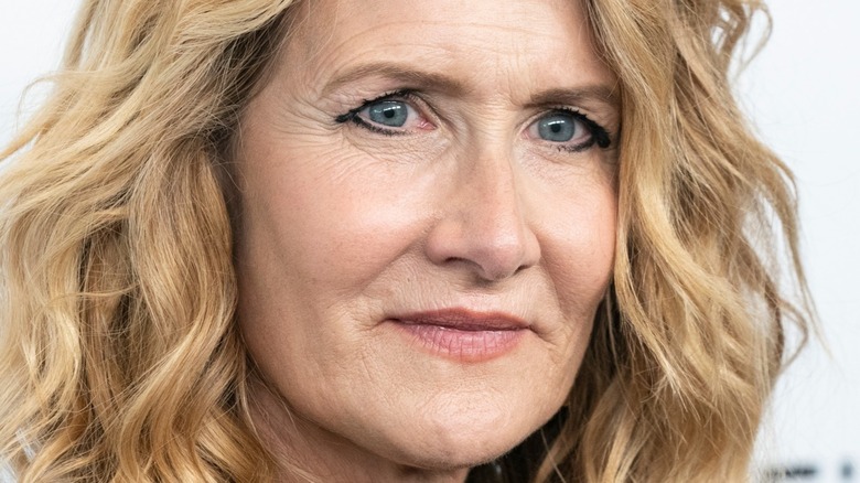 Laura Dern staring