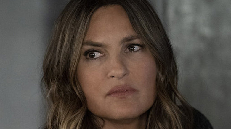 Olivia Benson annoyed on Law and Order: SVU