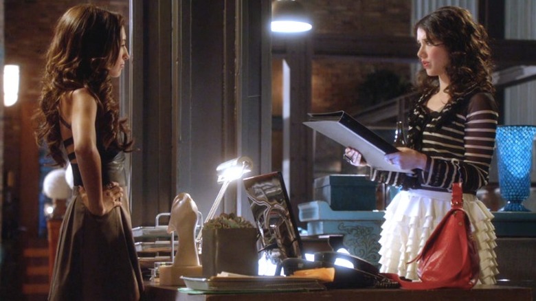 India de Beaufort and Erica Dasher talking
