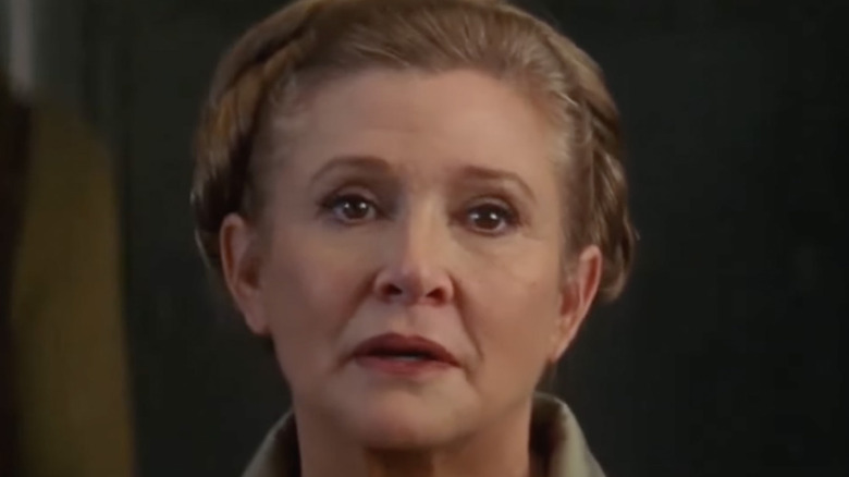 Princess Leia in Star Wars: The Force Awakens