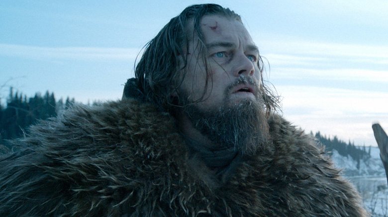 Leonardo DiCaprio in The Revenant