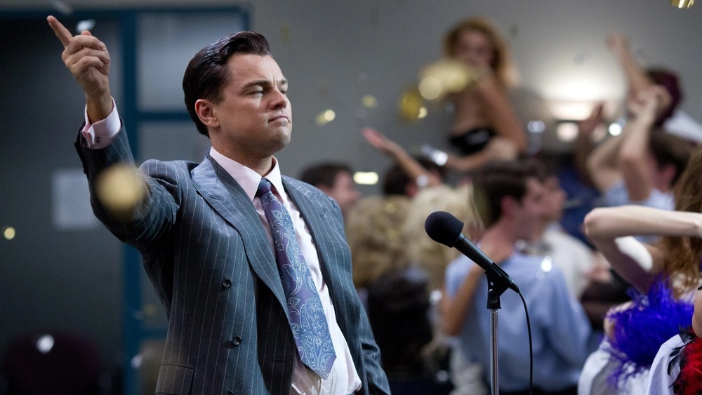 Jordan Belfort pointing