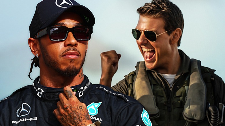 Lewis Hamilton Maverick composite