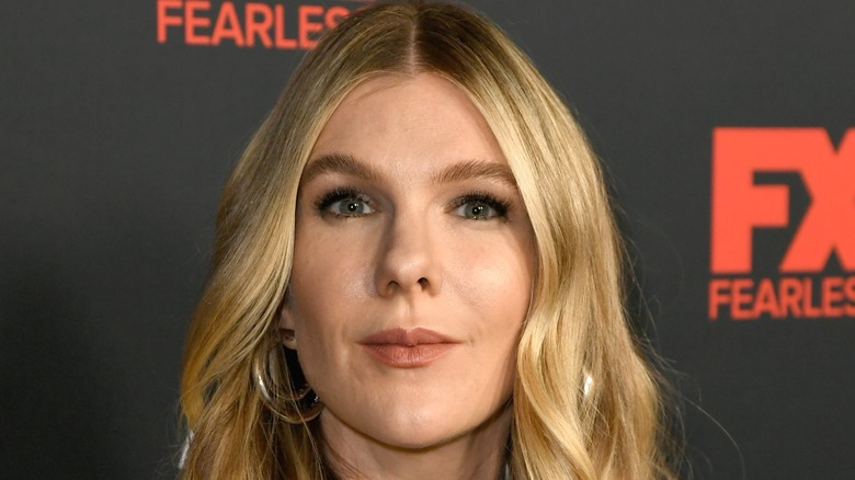 Lily Rabe Face AHS Premiere