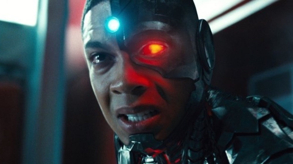 Cyborg angry