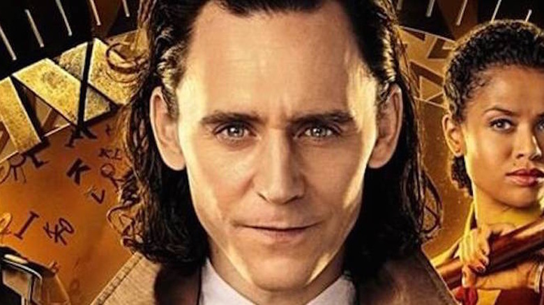 Tom Hiddleston as Loki in Loki poster