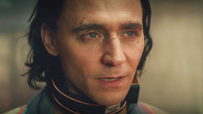 Loki crying in Episode 1