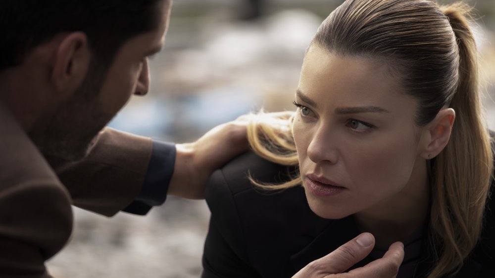 Lauren German as Chloe Decker on Lucifer