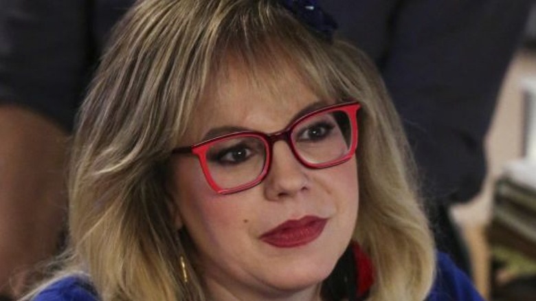 Penelope Garcia looking at camera