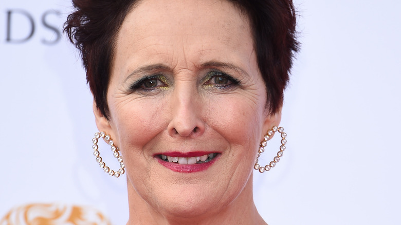 Fiona Shaw smiling