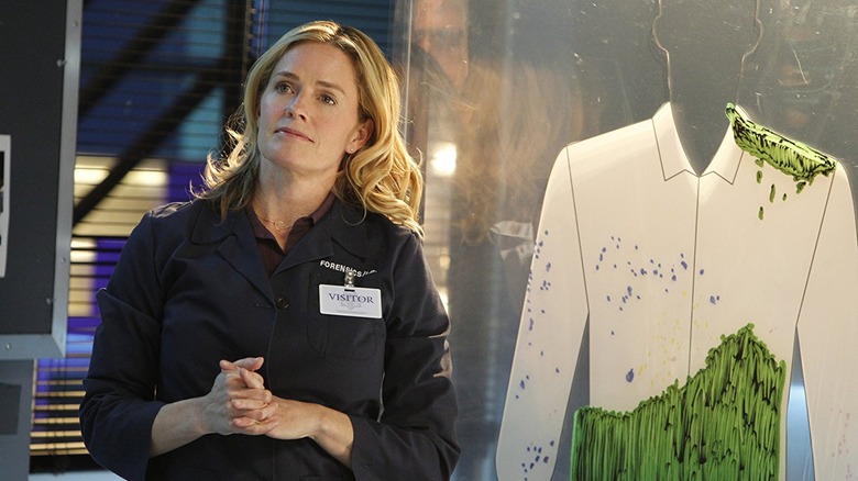 Elizabeth Shue as Julie Finlay in CSI: Crime Scene Investigation