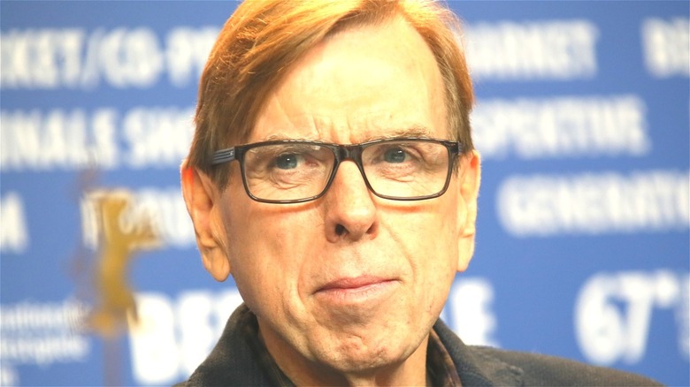 Timothy Spall wearing glasses