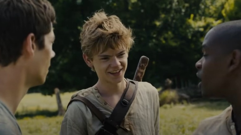 Thomas Brodie-Sangster smiling