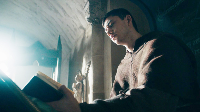 Edward the Monk reading