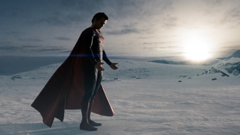 Henry Cavill as Superman in Man of Steel