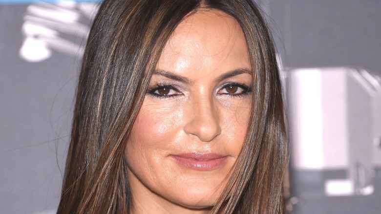 Mariska Hargitay smirking 