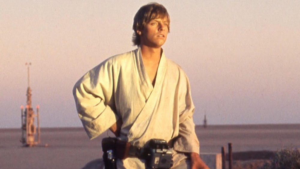 Mark Hamill as Luke Skywalker in Star Wars: A New Hope