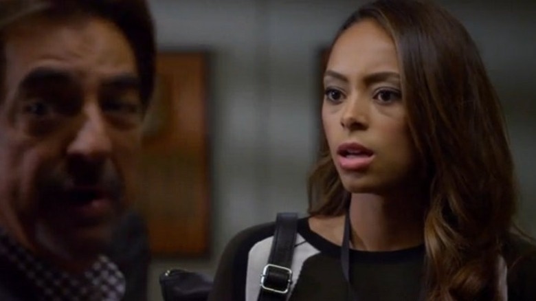 Joy Struthers looking concerned