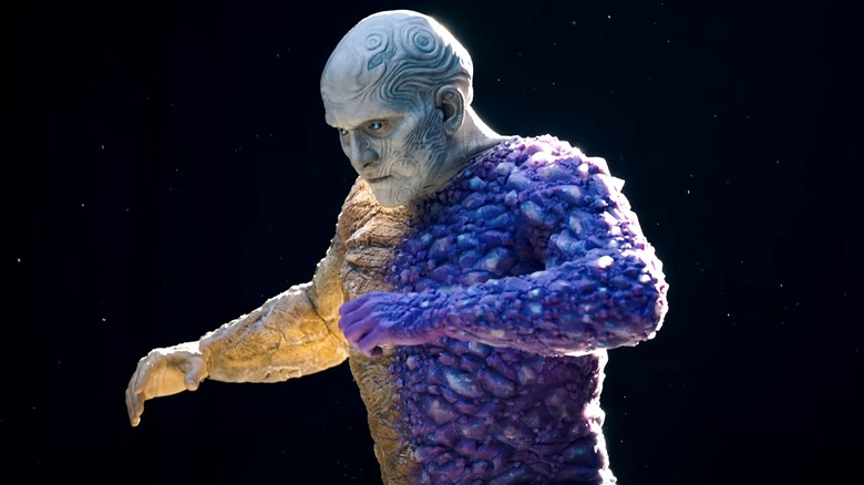 Metamorpho behind the scenes of Superman (2025)