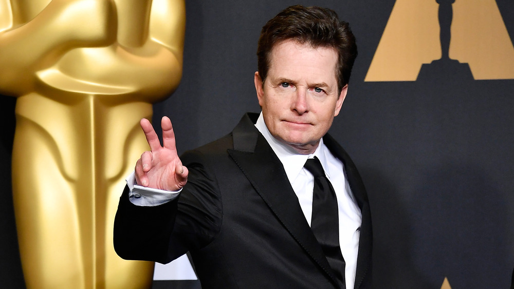 Michael J. Fox at the Oscars