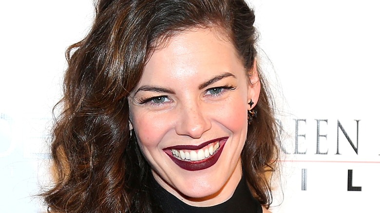 Haley Webb smiling