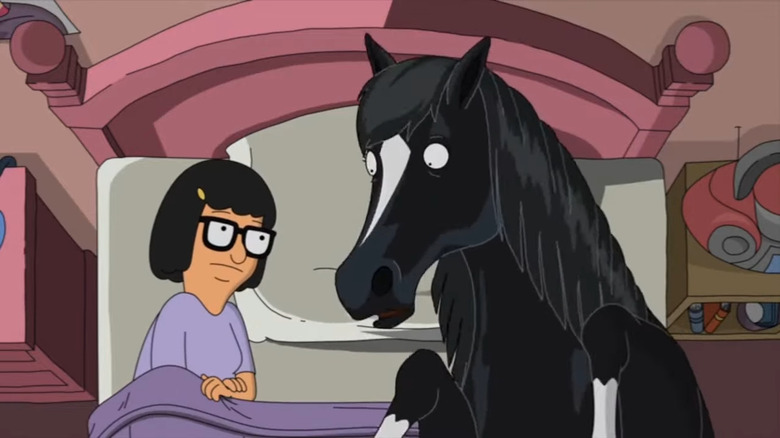 Jericho in bed with Tina