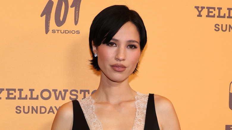 Kelsey Asbille with short hair