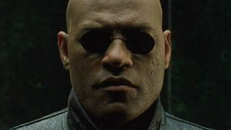 Matrix Morpheus Straight Stare