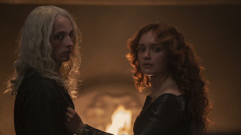 Aegon Alicent worried upset