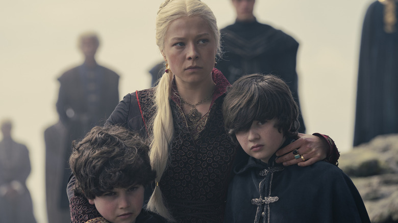 Rhaenyra upset with sons