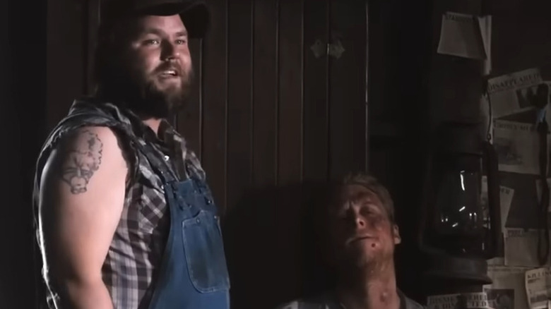 Alan Tudyk and Tyler Sabine in Tucker and Dale vs. Evil