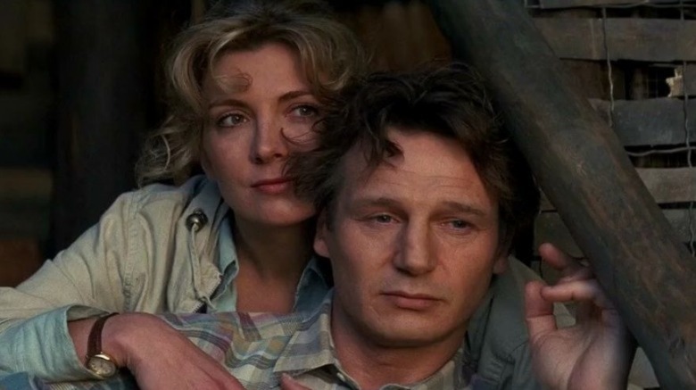 Natasha Richardson and Liam Neeson in Nell