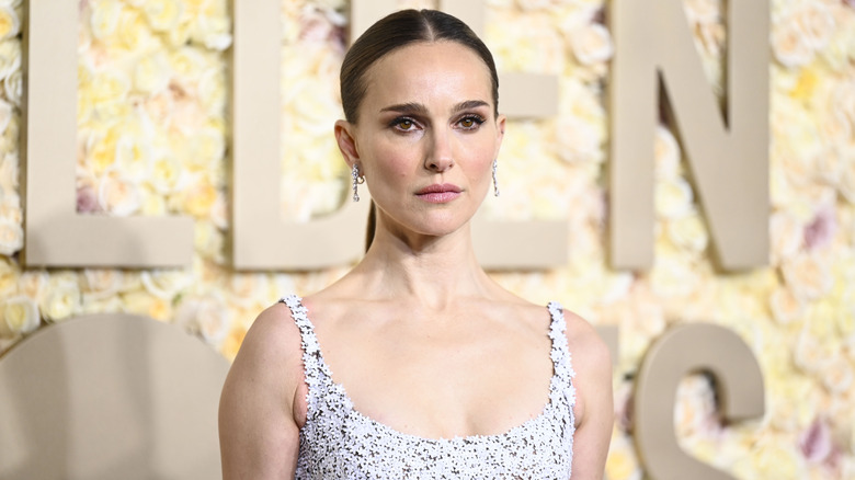 Natalie Portman serious