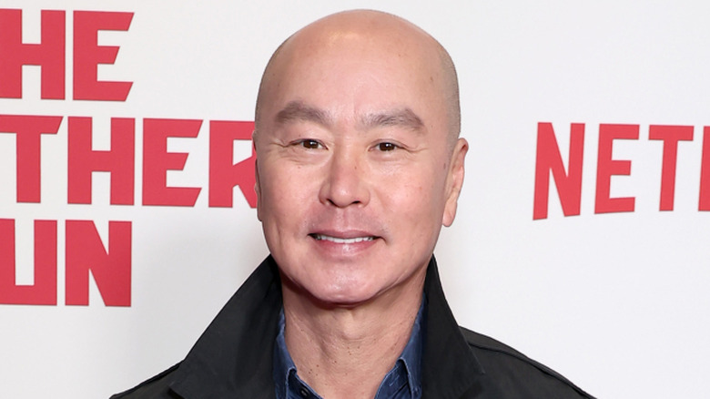 C.S. Lee smiling at premiere