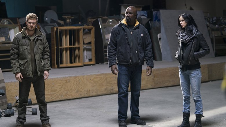 The Defenders Danny Luke Jessica