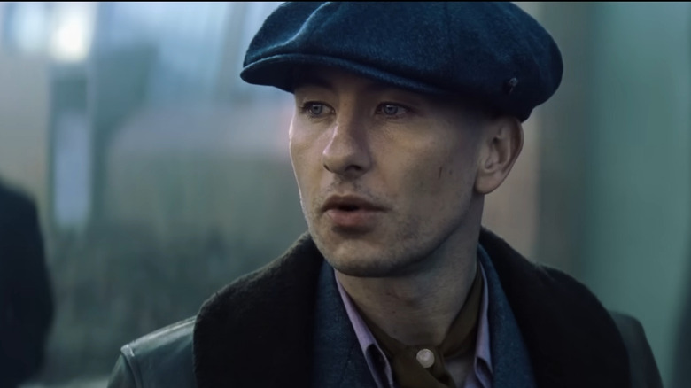 Duke looks askance in "Peaky Blinders"
