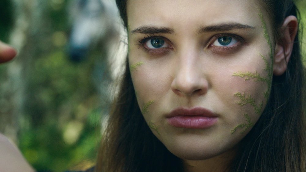 Katherine Langford as Nimue on Netflix's Cursed